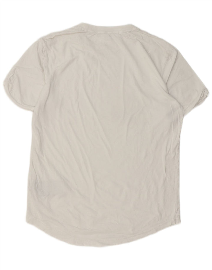 Ανδρικό T-Shirt τζιν Calvin Klein Τοπ μεσαίο λευκό βαμβακερό