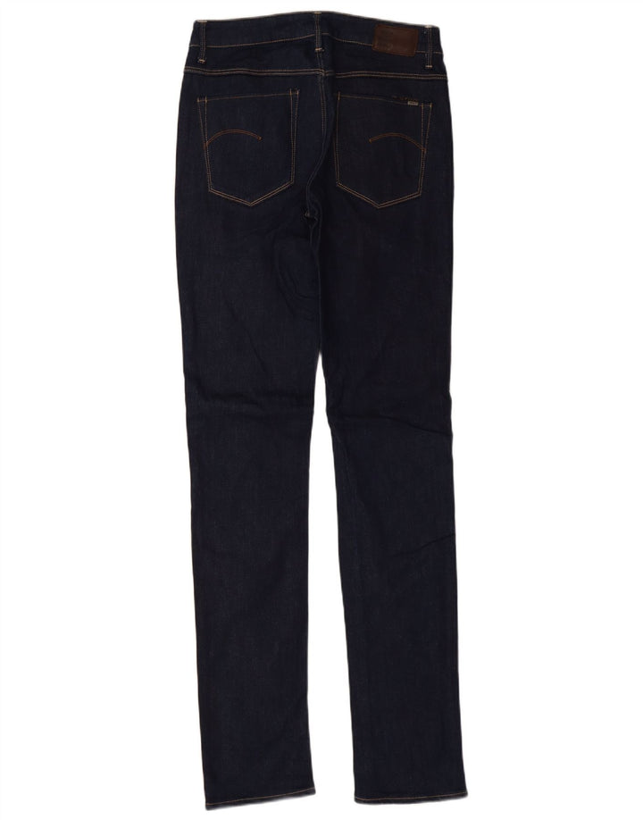 Γυναικείο ίσιο τζιν G-Star W28 L34 Navy Blue Cotton