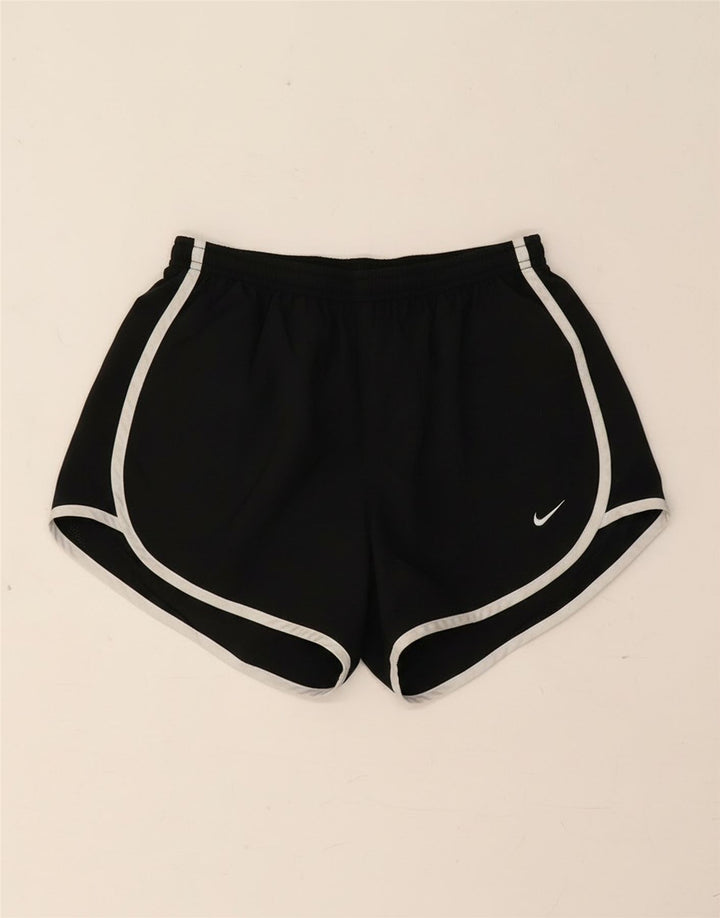 Γυναικείο αθλητικό σορτς Nike Dri Fit UK 8 Μικρό μαύρο πολυεστέρα