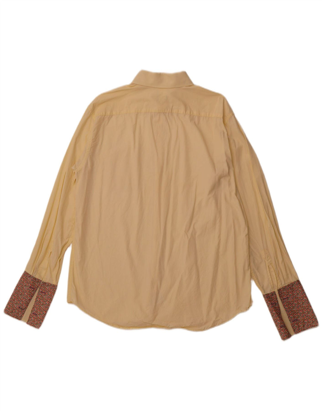 PAUL SMITH Ανδρικό πουκάμισο 17 1/2 44 XL Κίτρινο βαμβακερό