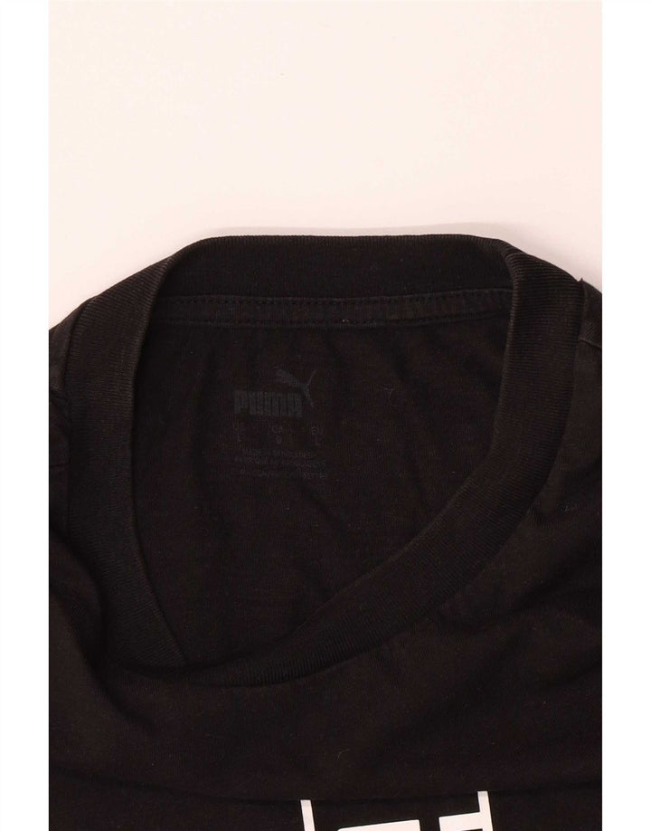 Ανδρικό γραφικό T-Shirt Puma Top Large Μαύρο