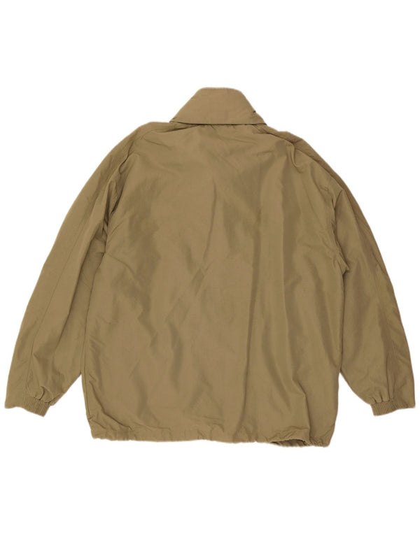 Ανδρικό μπουφάν βροχής με κουκούλα Diadora UK 38 Medium Khaki Polyamide