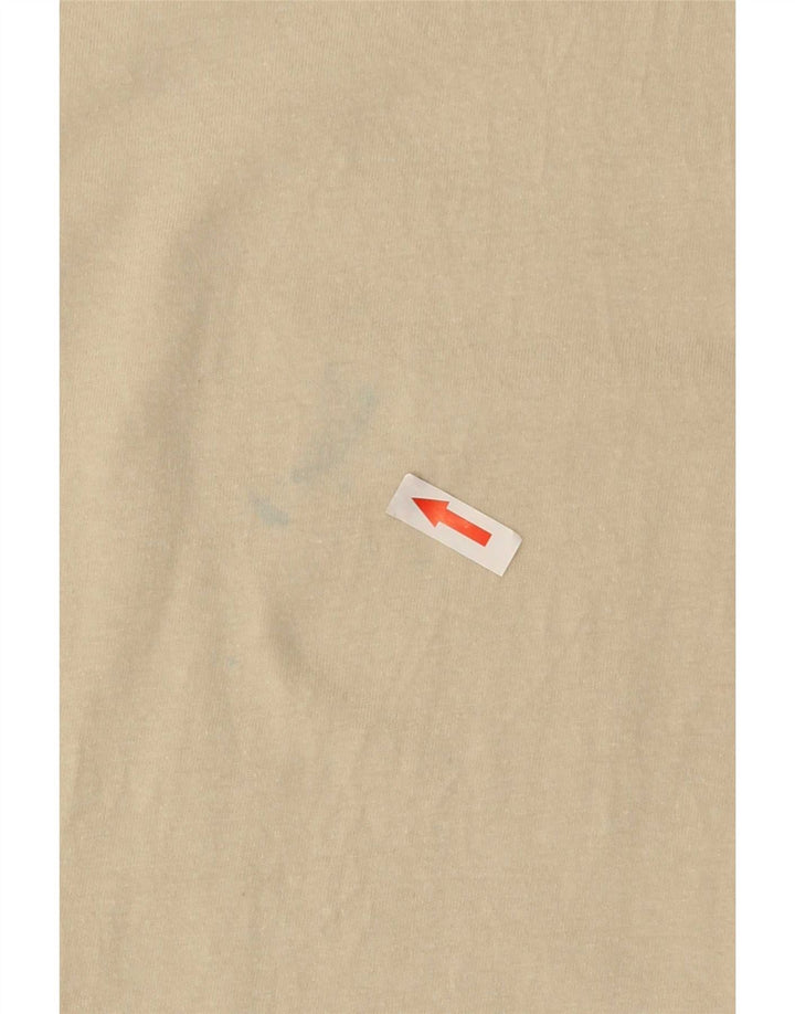 Ανδρικό γραφικό T-Shirt Reebok Top Μεσαίο μπεζ βαμβακερό