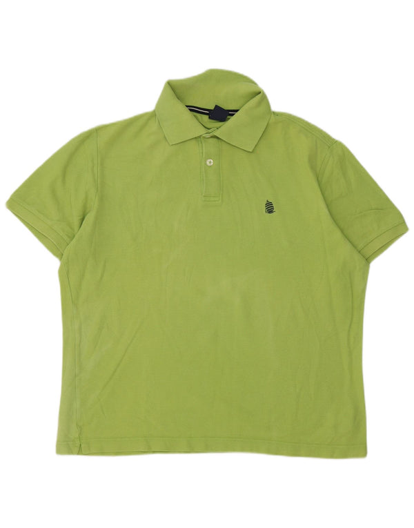 Marina Yachting Ανδρικό πουκάμισο Polo Slim Fit 2XL πράσινο βαμβακερό