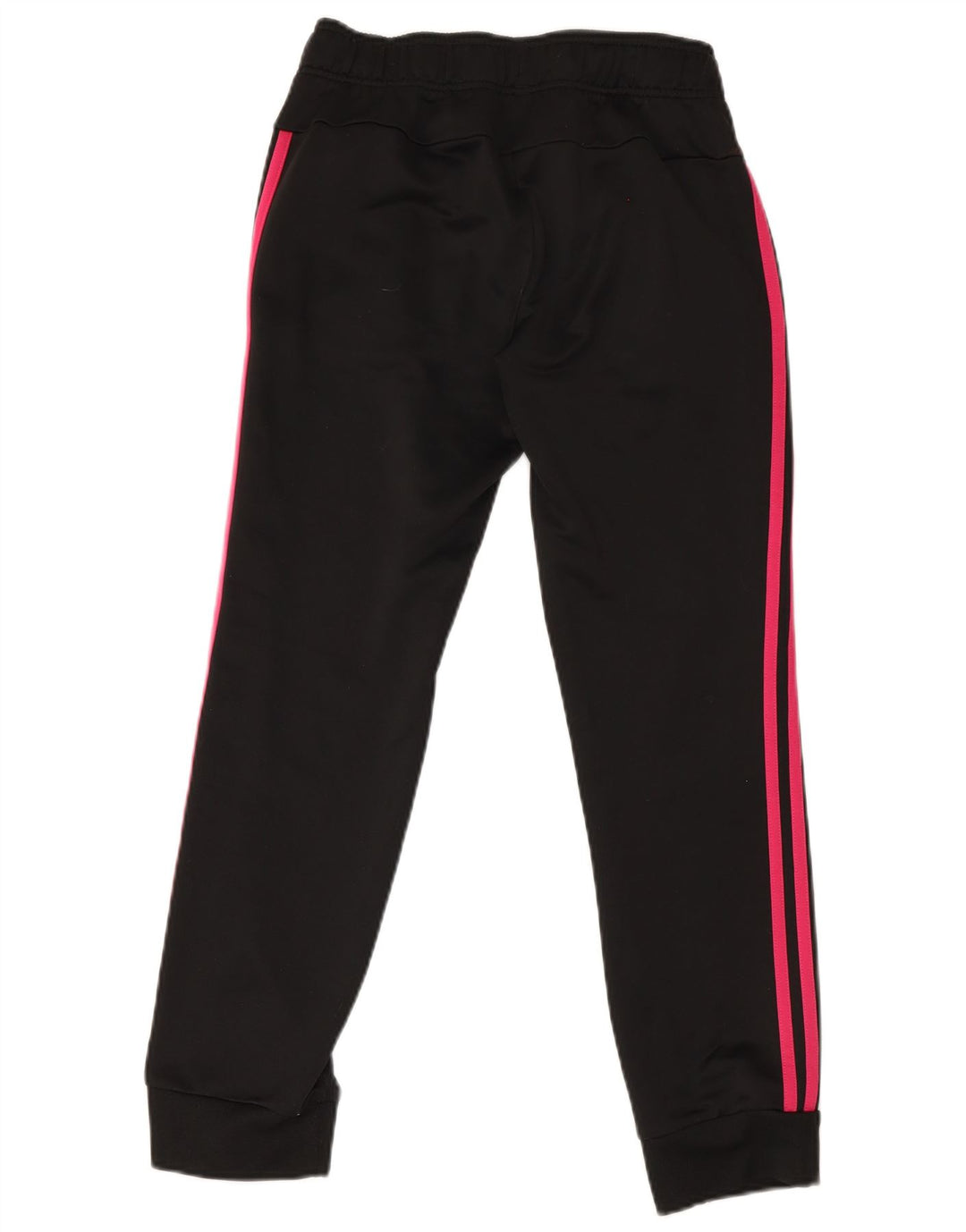 Γυναικεία αθλητική φόρμα Adidas Παντελόνι Joggers UK 12 μεσαίο μαύρο πολυεστέρα