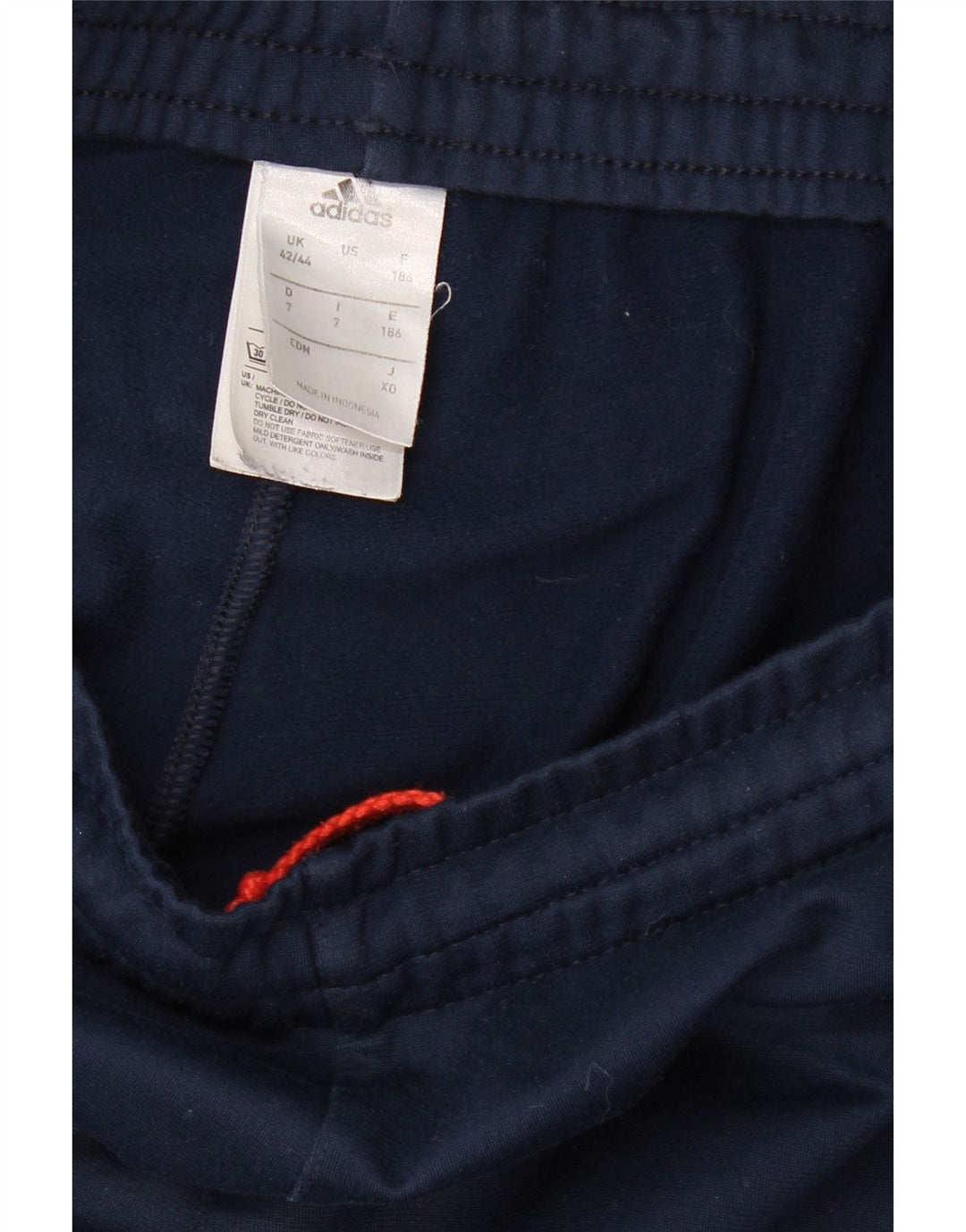 Ανδρική φόρμα ADIDAS Παντελόνι UK 42/44 Large Navy Blue Polyester