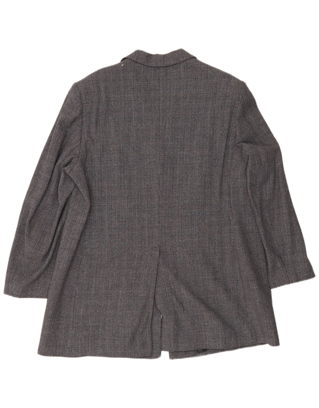 ELENA MIRO Γυναικείο μπουφάν blazer UK 22 2XL Navy Blue Houndstooth