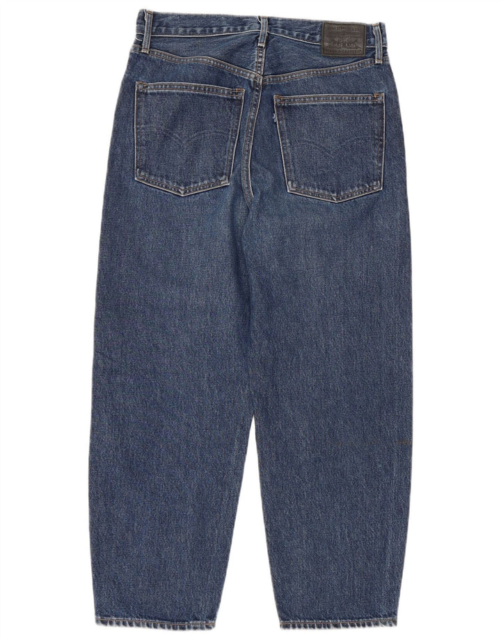 Γυναικείο τζιν με ψηλόμεσο βαρέλι Levi's W26 L25 Μπλε βαμβακερό