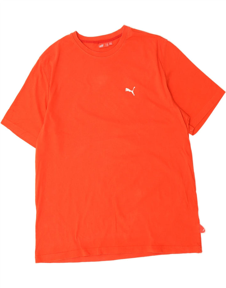 PUMA Mens T-Shirt Top 2XL Red Cotton Vintage Puma and Second-Hand Puma from Messina Hembry 