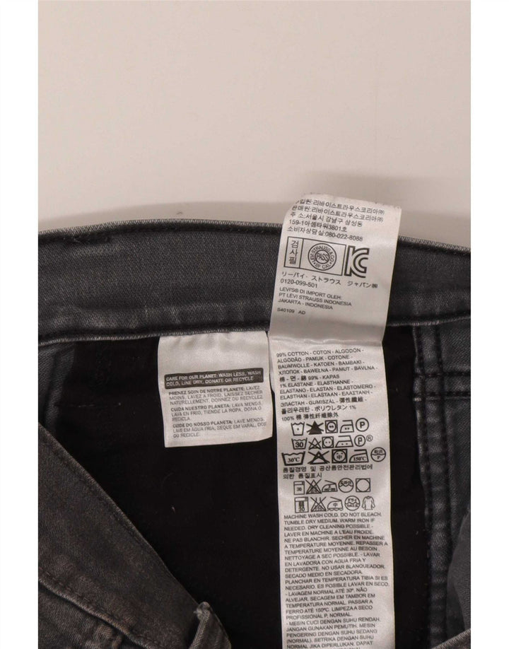 Γυναικείο Slim Jeans Levi's W30 L29 Γκρι βαμβακερό