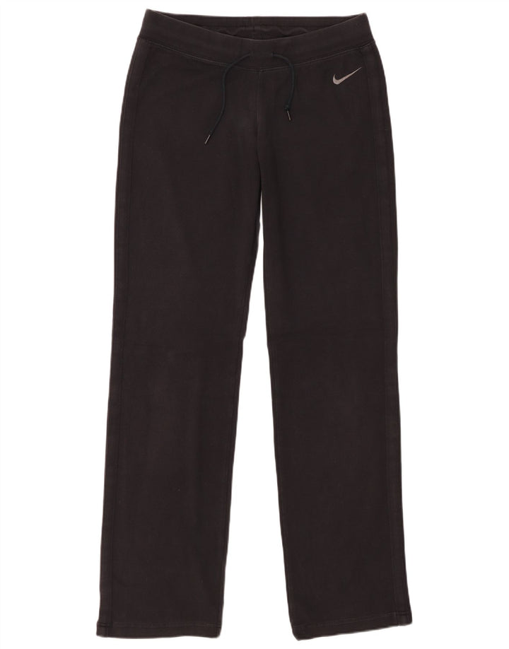 Γυναικεία αθλητική φόρμα Nike Παντελόνι UK 12 μεσαίο μαύρο βαμβακερό