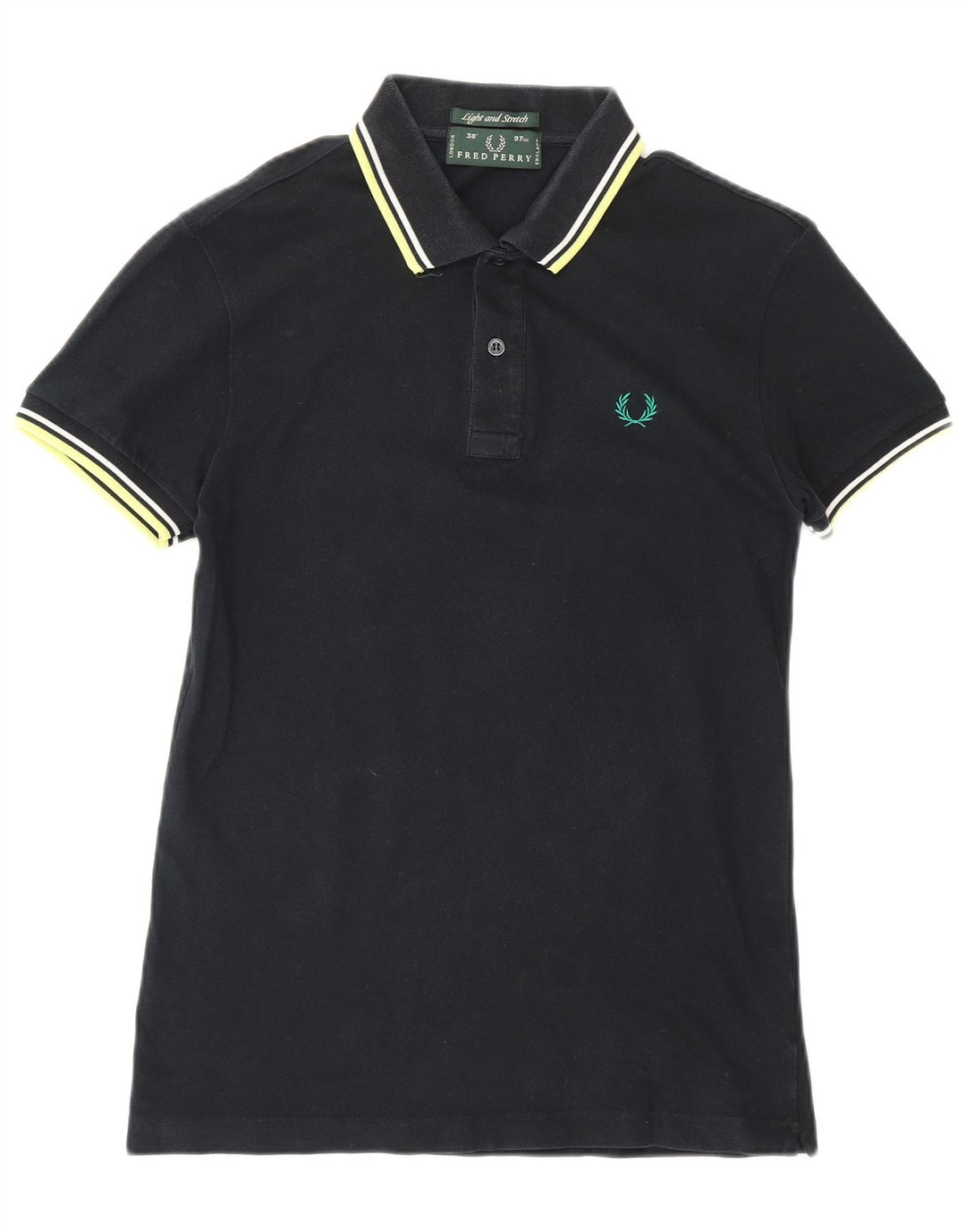 FRED PERRY Ανδρικό πουκάμισο Polo Μικρό Βαμβακερό