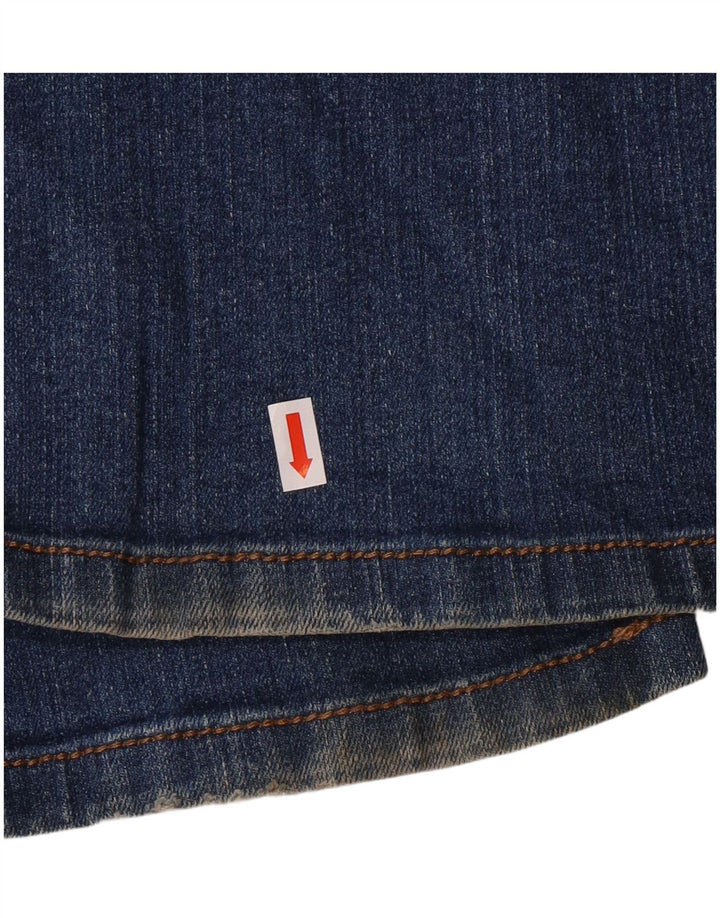 Dkny Γυναικεία Bootcut Jeans US 16 2XL W35 L32 Μπλε βαμβακερό