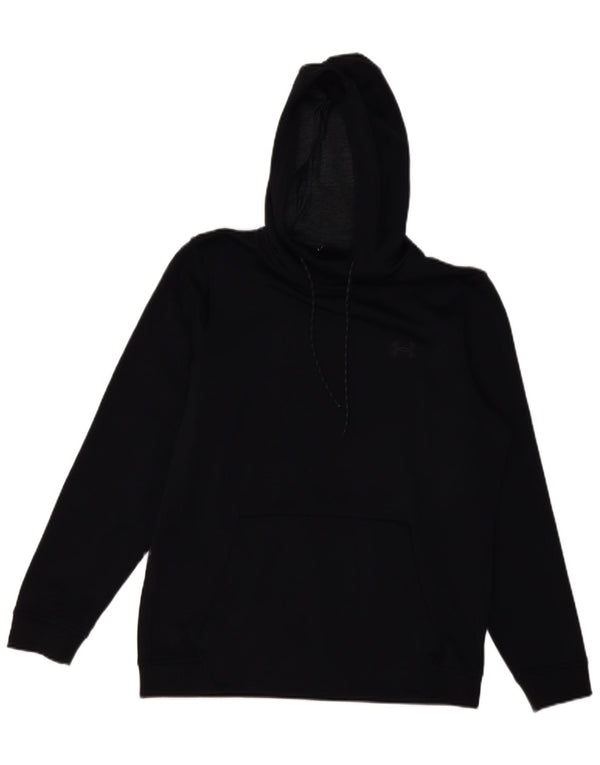 UNDER Armour Γυναικείο Cold Gear Hoodie Jumper UK 16 Large Black
