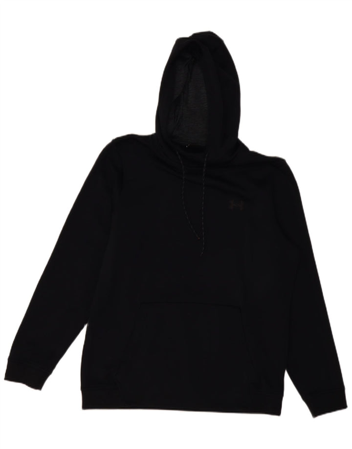 UNDER Armour Γυναικείο Cold Gear Hoodie Jumper UK 16 Large Black
