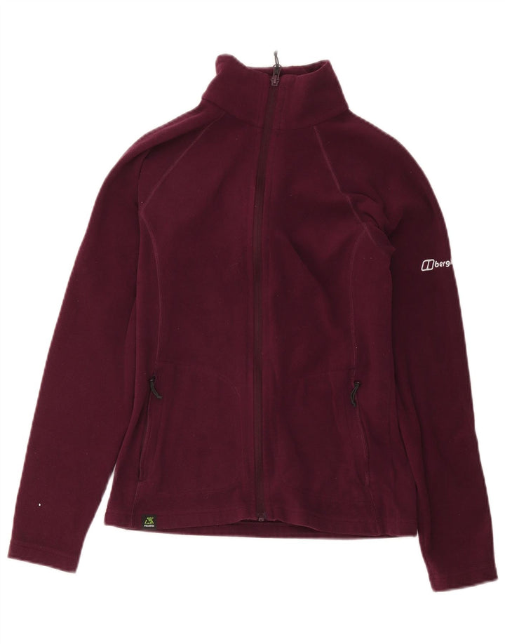 Berghaus Γυναικείο Fleece Jacket UK 10 Small Burgundy