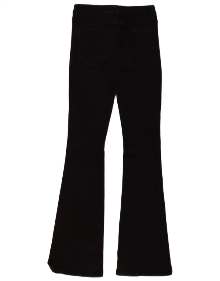 Zara Γυναικείο Slim Flared Jeans EU 36 XS W26 L33 Μαύρο