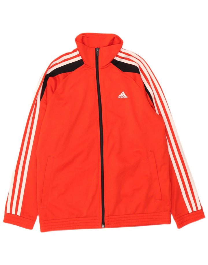 Κορίτσια αθλητική φόρμα Adidas Top Jacket 13-14 Years Red Polyester