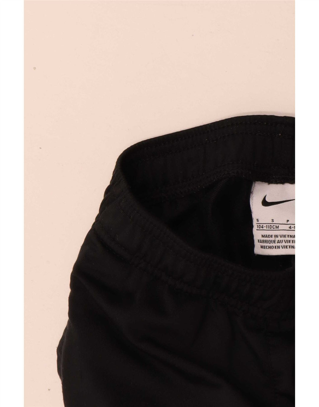 Παντελόνι αθλητικής φόρμας Nike Boys 4-5 ετών Μικρό μαύρο πολυεστέρα