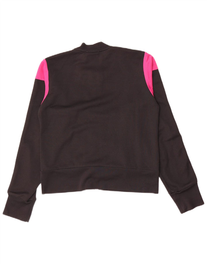 Γυναικεία αθλητική φόρμα Adidas Top Jacket UK 12 Medium Black Courblock Cotton