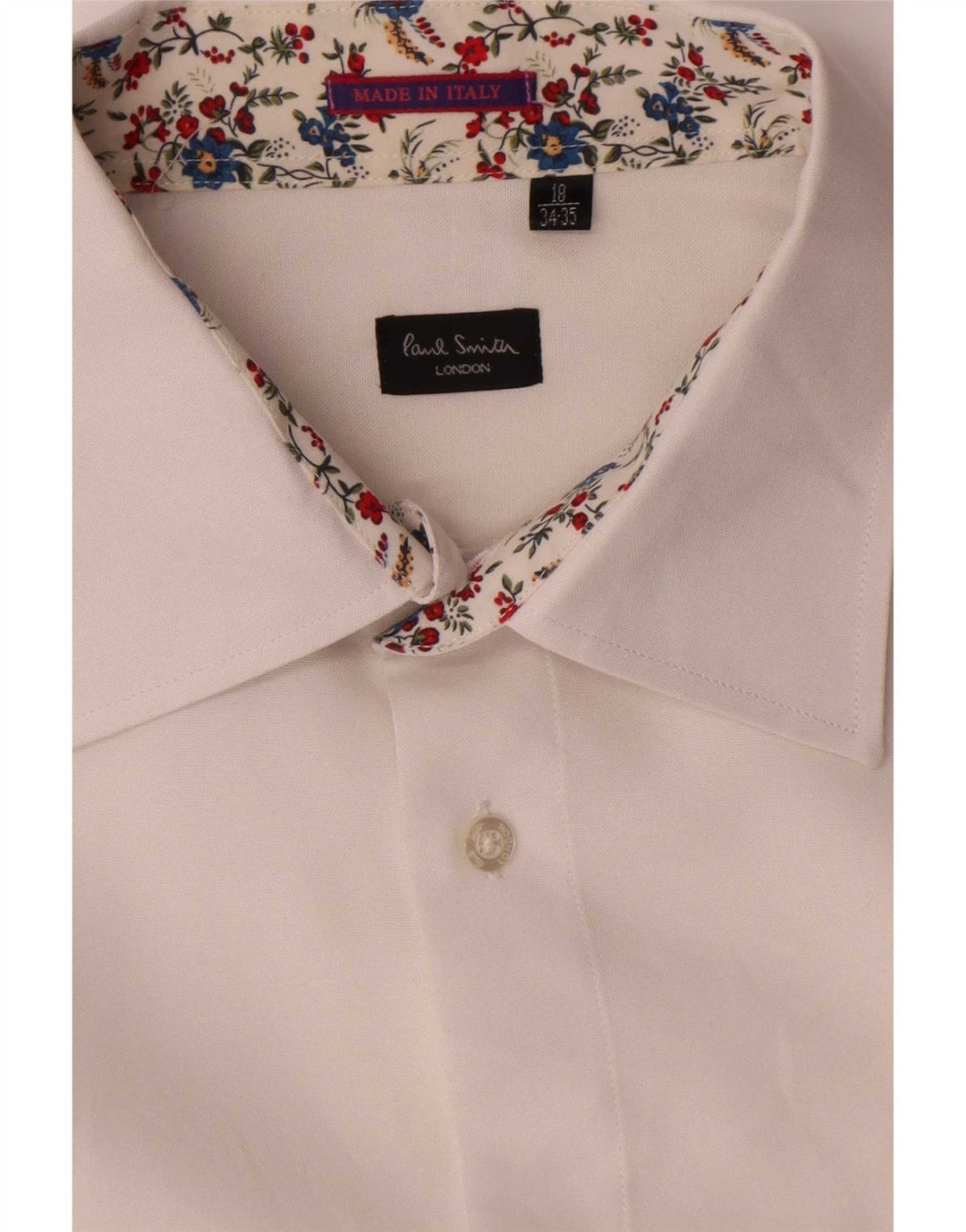 Ανδρικό Πουκάμισο Paul Smith Νούμερο 18 2XL Λευκό