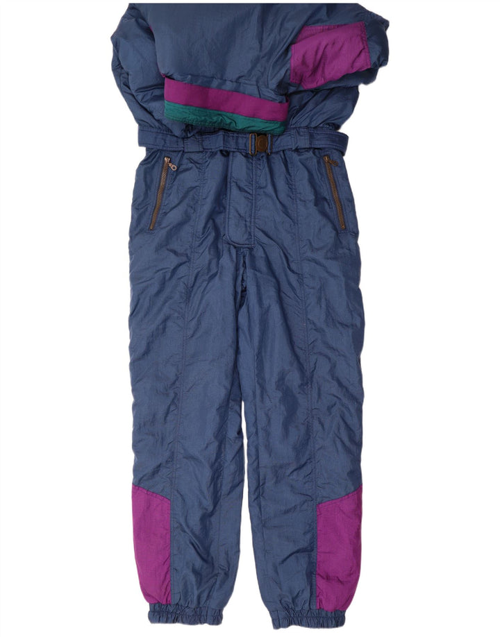 Sorry Mens Ski Jumpsuit IT 54 2XL Blue Colorblock Polyester