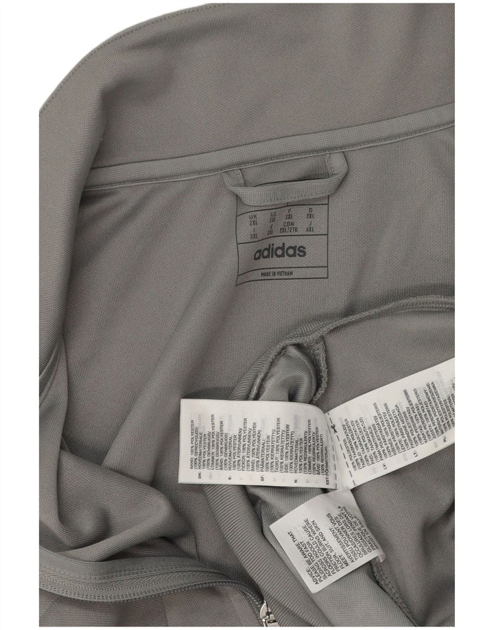 Ανδρική φόρμα Adidas Aeroready Top Jacket 2XL Grey Colourblock Polyester