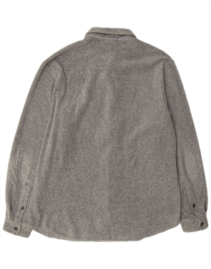 Sergio Tacchini Ανδρικό πουκάμισο Fleece πουκάμισο XL Γκρι