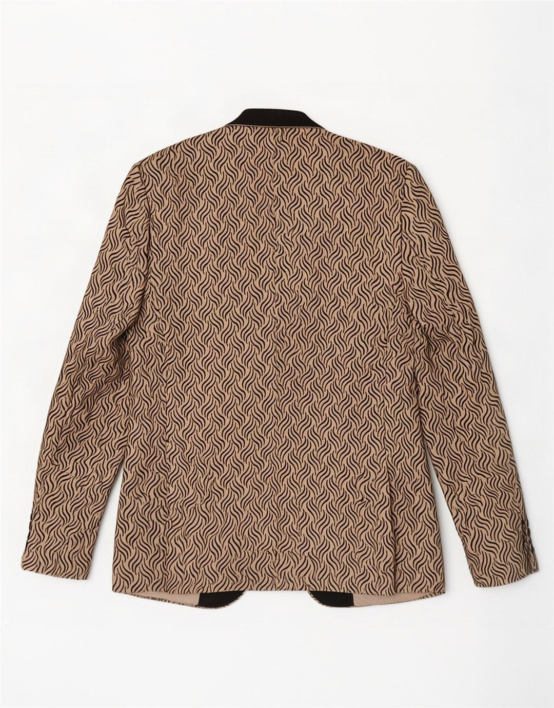 Daniel Gallotti Γυναικείο Μπουφάν Blazer 1 Κουμπί IT 50 XL Beige Geometric
