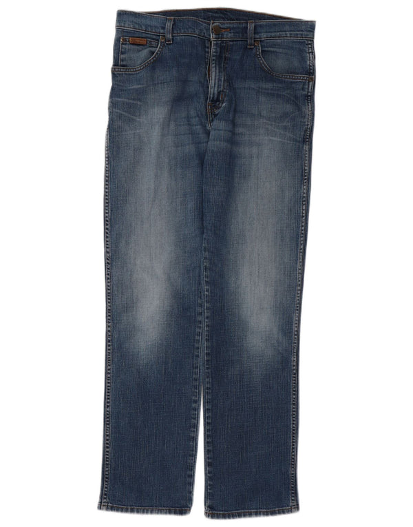 Ανδρικό τζιν ίσιο WRANGLER Texas Stretch W33 L30 Μπλε βαμβακερό