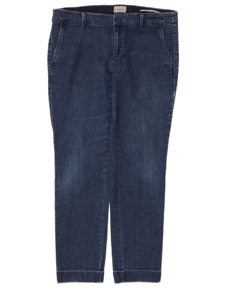 Marella Γυναικείο Slim Jeans UK 12 Medium W32 L27 Blue Cotton