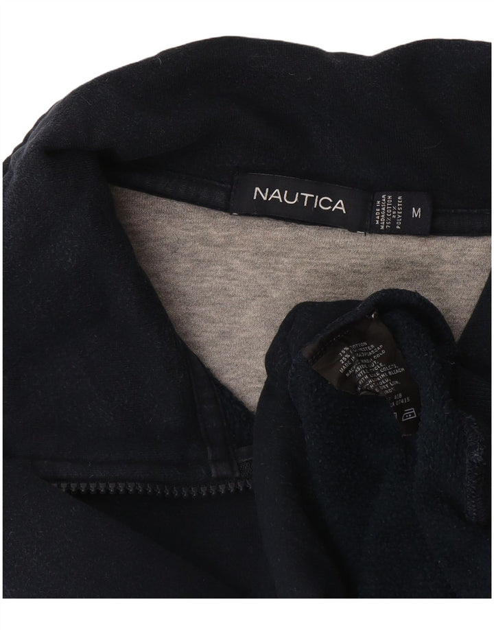 Ανδρικό φούτερ Nautica με φερμουάρ, μεσαίο μπλε βαμβακερό