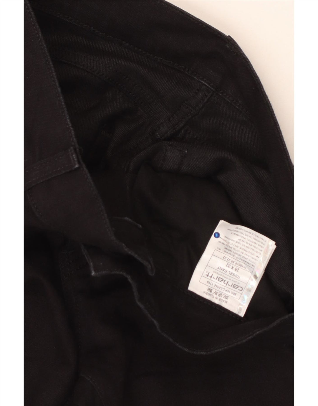 CARHARTT Γυναικείο Slim Jeans W28 L32 Μαύρο βαμβακερό