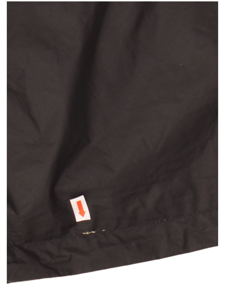 Ανδρικό τζάκετ Adidas Γερμανίας Γραφικό ανεμοθραυστικό UK 38/40 Medium Black Nylon