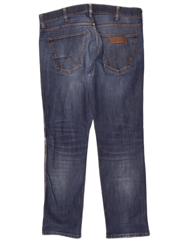 Ανδρικό Wrangler Greensboro Slim Jeans W33 L30 Navy Blue Polyester