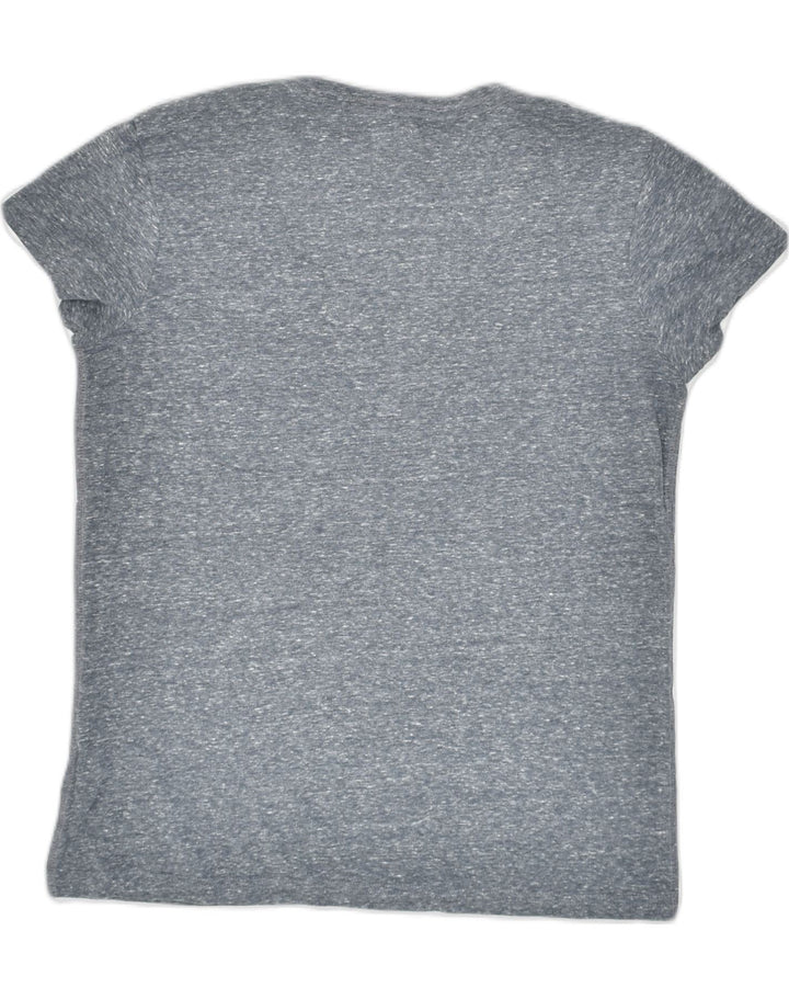 JACK WILLS Womens T-Shirt Top UK 10 Small  Grey Polyester | Vintage Jack Wills | Thrift | Second-Hand Jack Wills | Used Clothing | Messina Hembry 