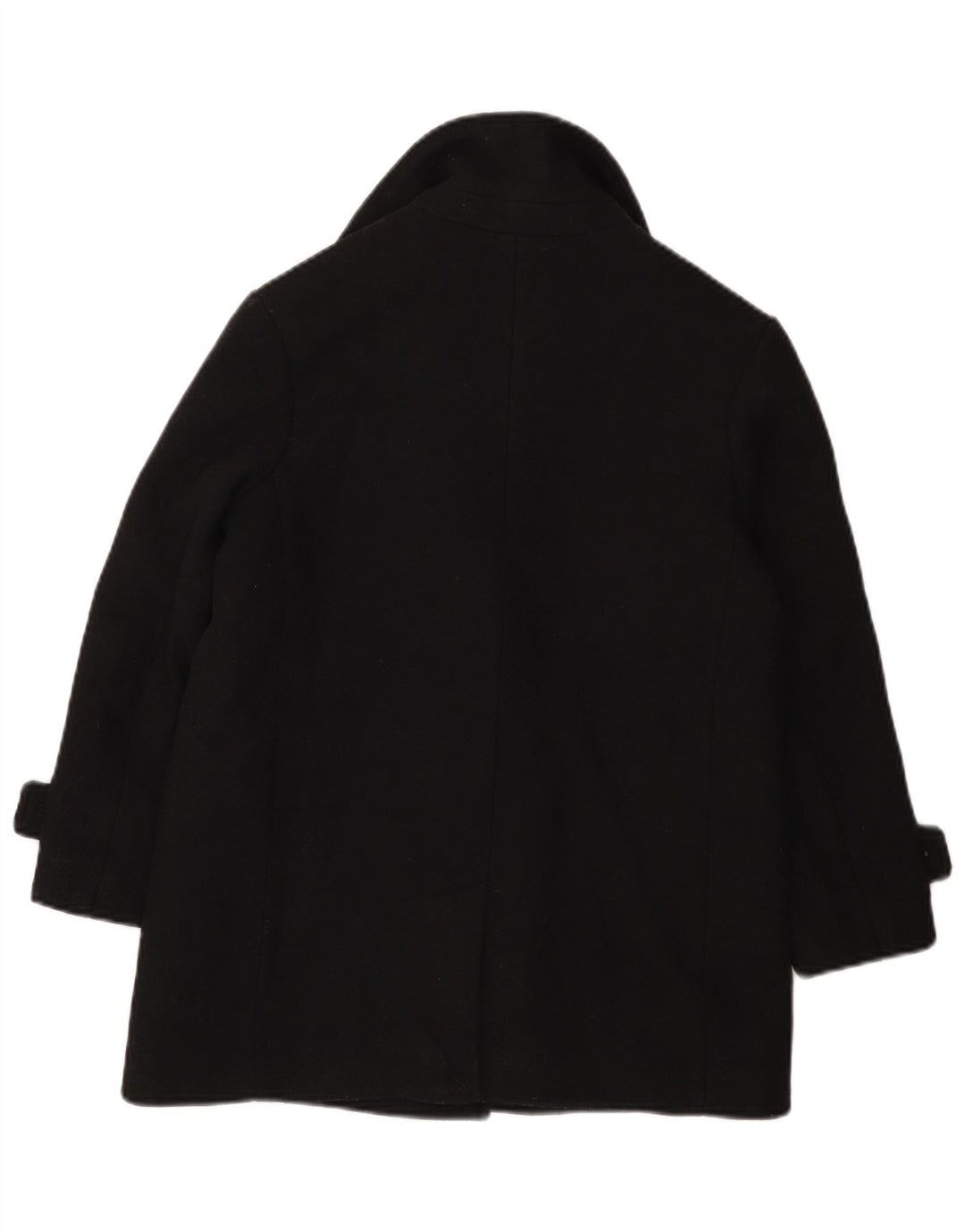 Zara Girls Pea Παλτό 11-12 ετών Μαύρο Μαλλί