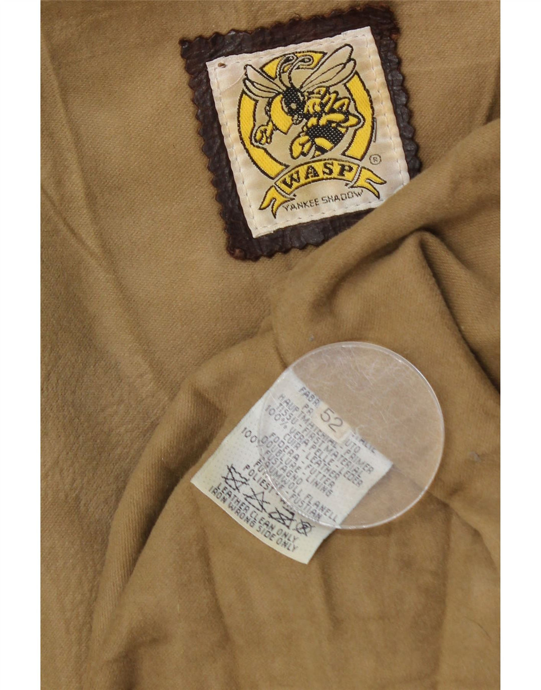 VINTAGE Ανδρικό Δερμάτινο Μπουφάν IT 52 XL Καφέ Δερμάτινο