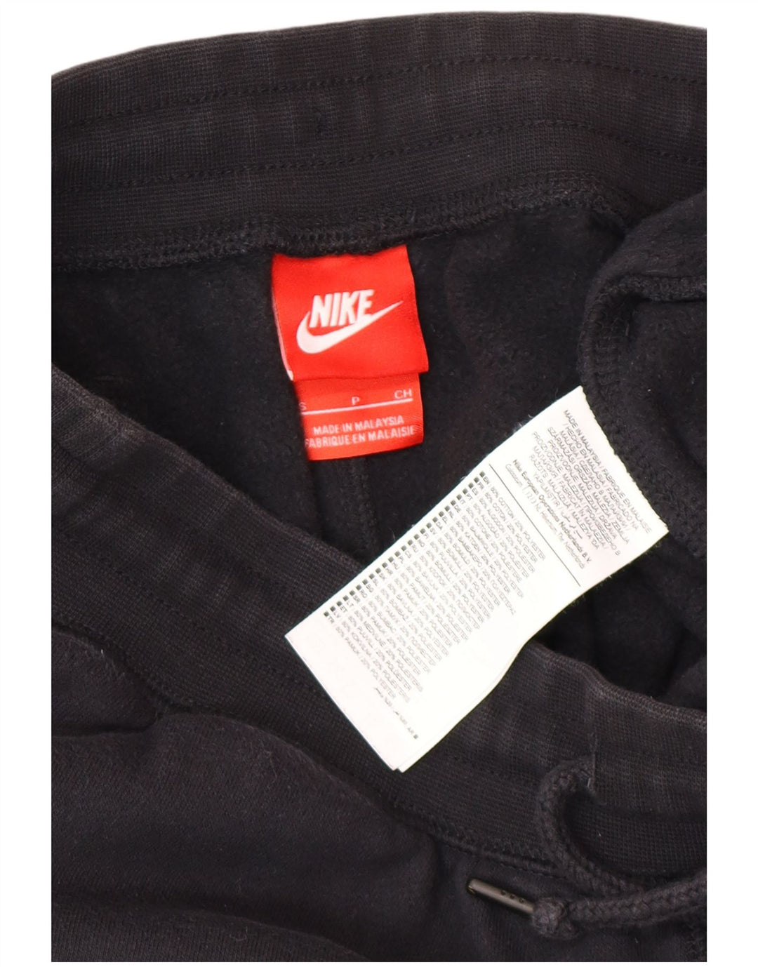 Ανδρική φόρμα Nike Παντελόνι Joggers Μικρό μαύρο βαμβακερό