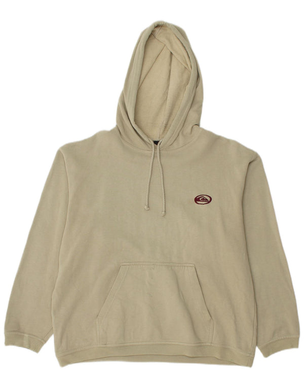 Quiksilver Boys Hoodie Jumper 15-16 ετών Χακί βαμβάκι