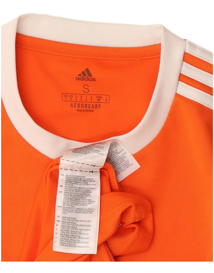 Adidas Ανδρικό T-Shirt Aeroready Τοπ μικρού πορτοκαλί πολυεστέρα