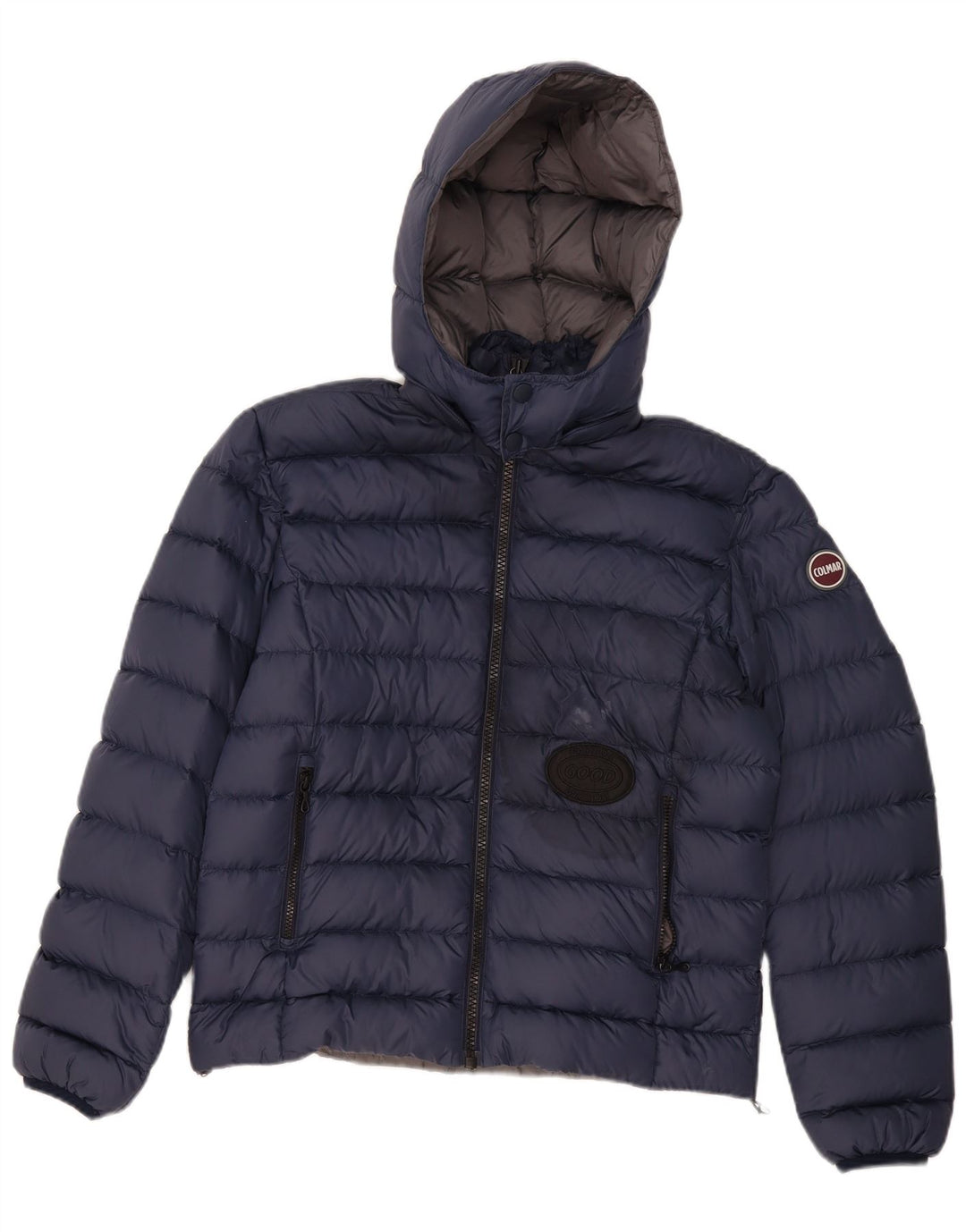 Colmar Ανδρικό μπουφάν με κουκούλα IT 46 Small Navy Blue Polyamide