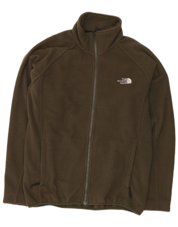 THE NORTH FACE Ανδρικό Fleece Jacket UK 36 Small Khaki Polyester