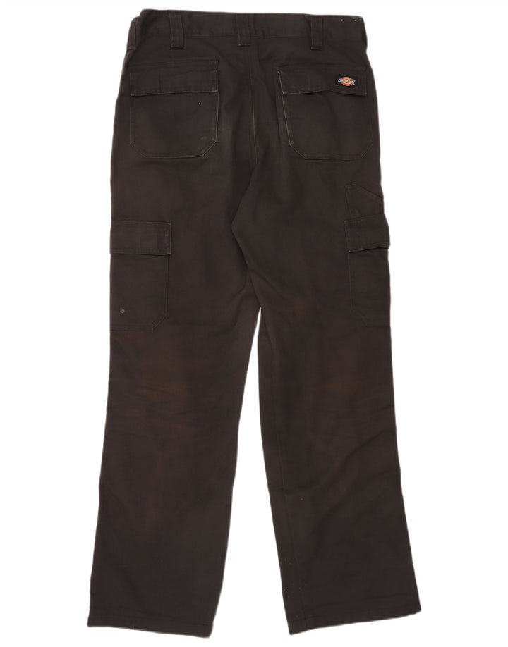 Ανδρικό ίσιο παντελόνι Cargo Dickies W32 L31 Μαύρο πολυεστέρα