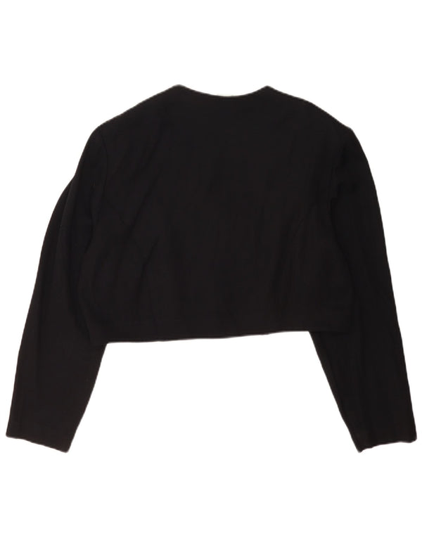 R&M Richards Γυναικείο μπουφάν Bolero UK 14 Medium Black Rayon