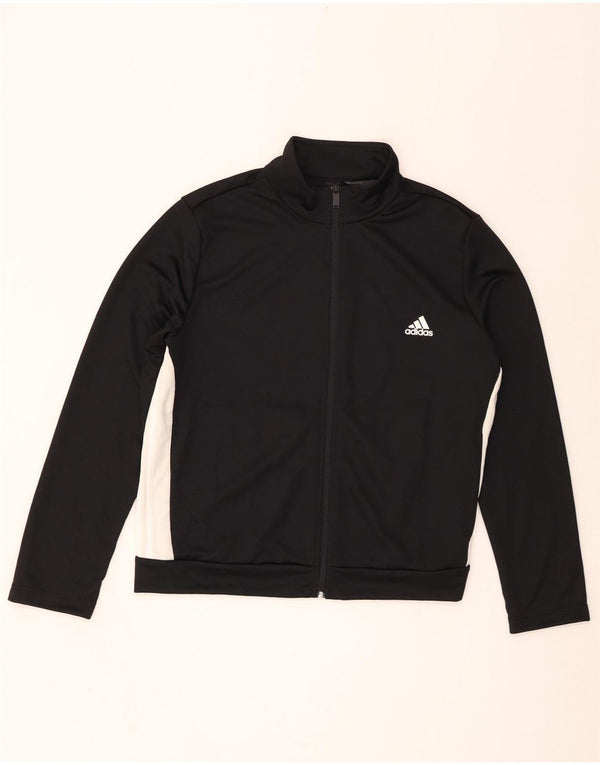 Γυναικεία αθλητική φόρμα Adidas Top Jacket UK 24/26 2XL Μαύρο Colourblock Πολυεστέρας