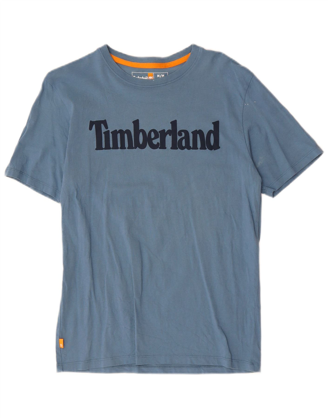 TIMBERLAND Ανδρικό T-Shirt Regular Fit Top από μεσαίο μπλε βαμβακερό