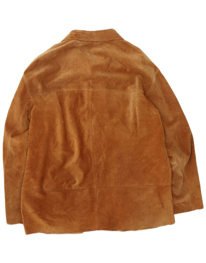 Ανδρικό Suede Jacket Conbipel IT 52 Large Brown Δερμάτινο