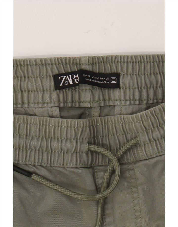 Zara Ανδρικό παντελόνι Joggers Chino Medium W31 L27 Khaki