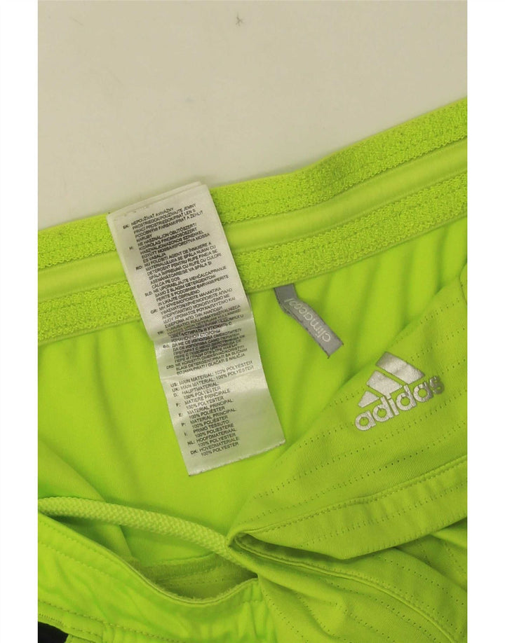 Ανδρικό σορτς Adidas Climacool με μεγάλο πράσινο πολυεστέρα